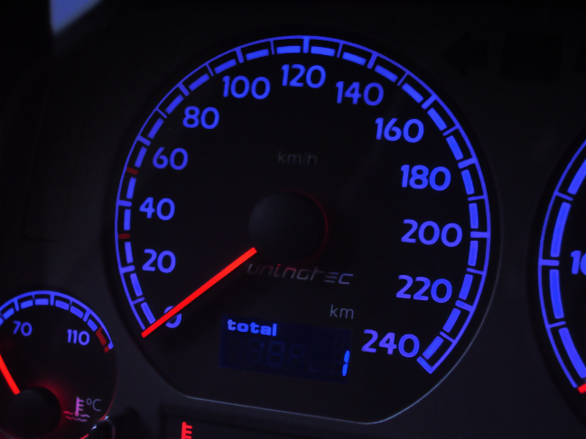 Tachodesign Leuchttachoscheiben